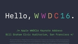 Watch the Full 2016 WWDC Keynote Here [Video]