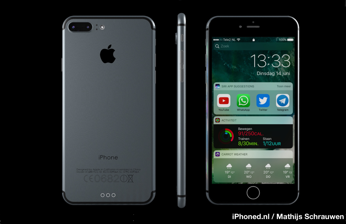 iPhone 7 Concept Running iOS 10 [Images]