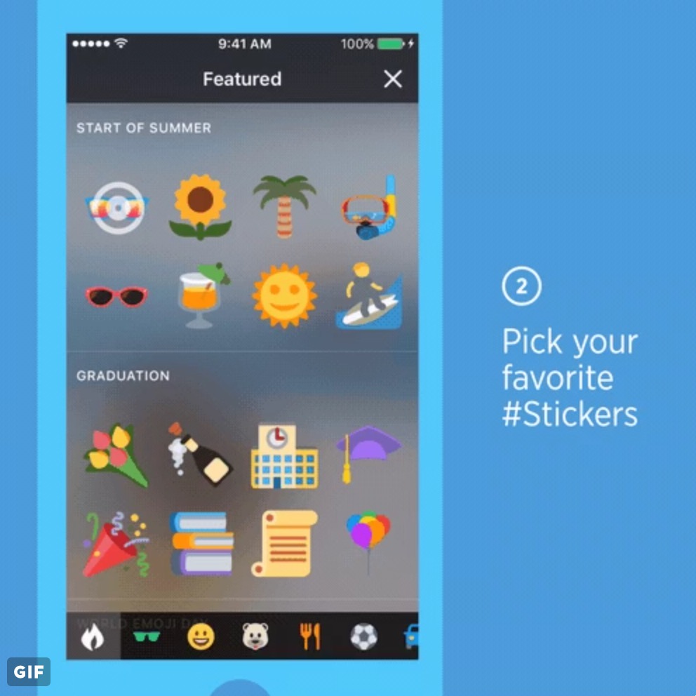 Twitter Introduces #Stickers