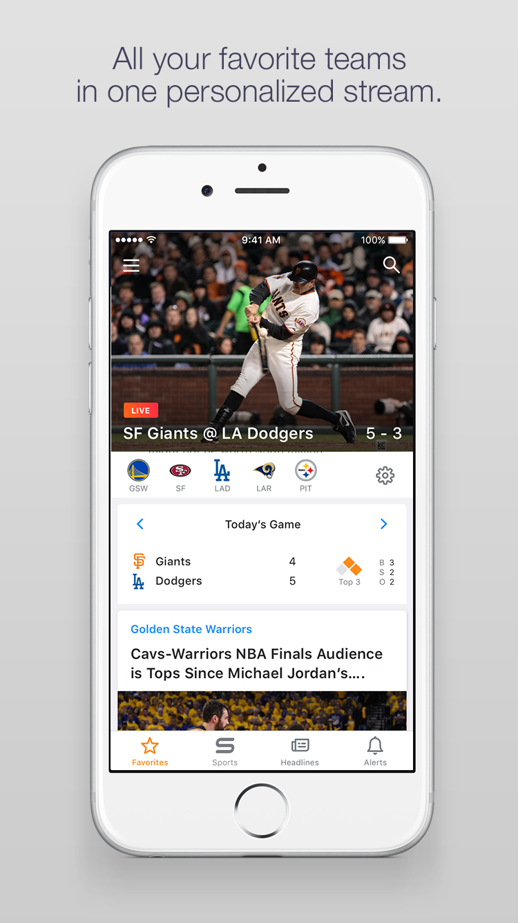 Now Follow Your Favorite Teams on Your Yahoo