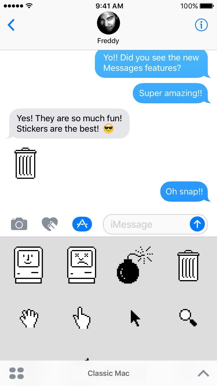 Apple Releases Four Animated Emoji Sticker Packs for iOS 10 Beta Testers
