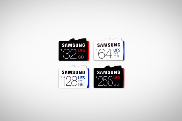 Samsung Introduces New UFS Memory Cards That Are Way Faster Than MicroSD