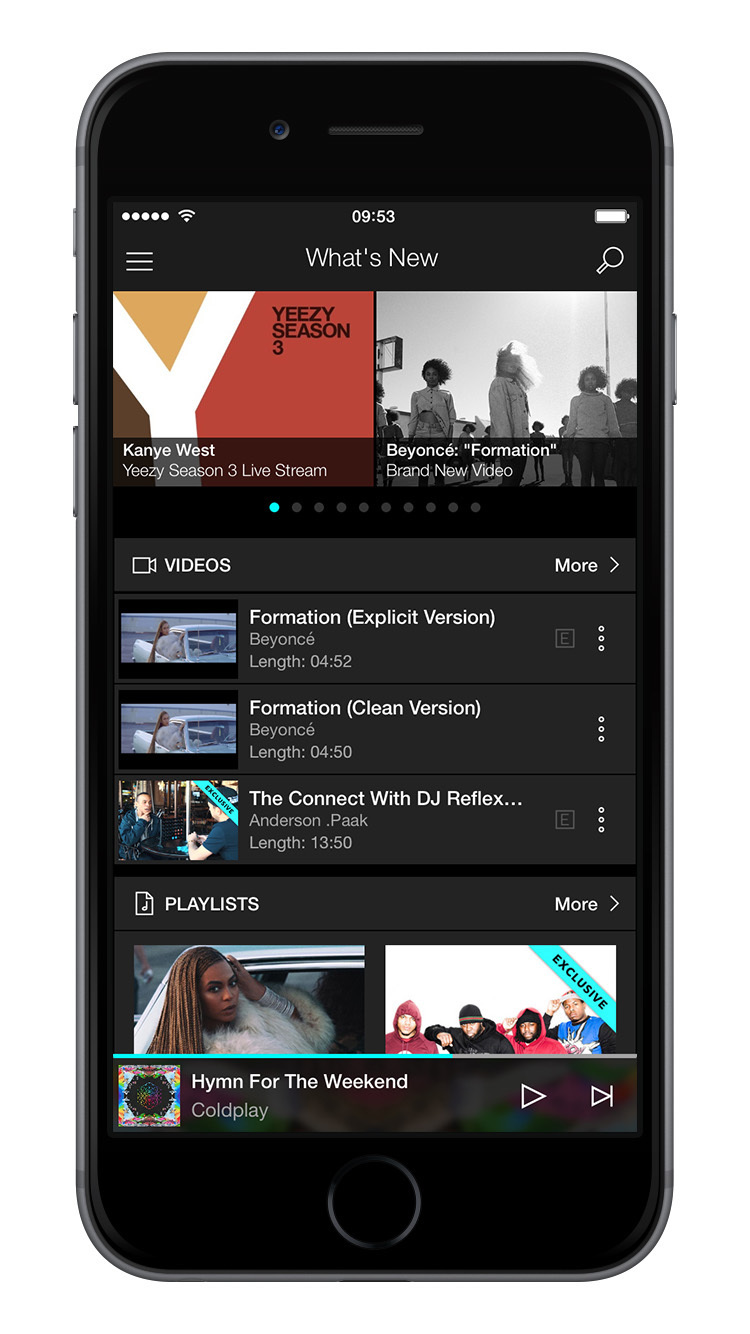 Tidal App Gets Chromecast Support