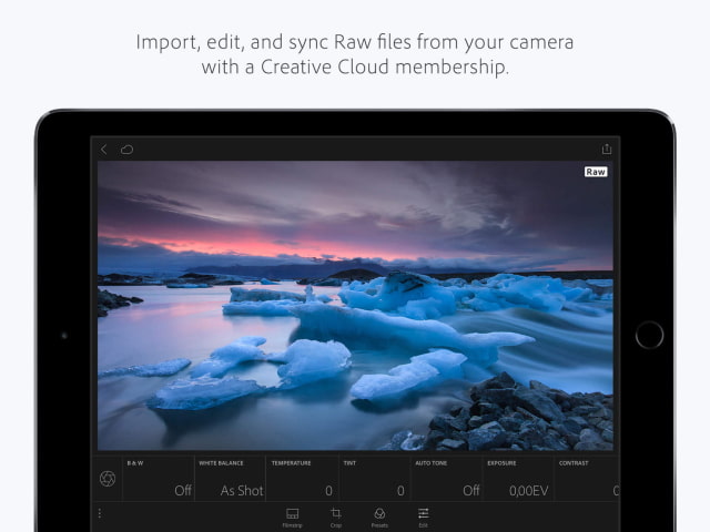 Adobe Lightroom for iOS Gets Raw Support, Local Adjustments