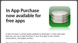 In App Purchases Now Available for Free iPhone Apps