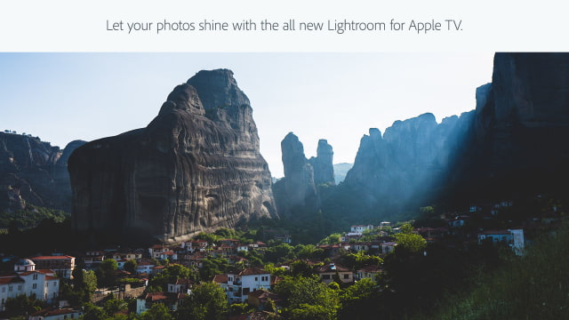 Adobe Launches Lightroom for the Apple TV