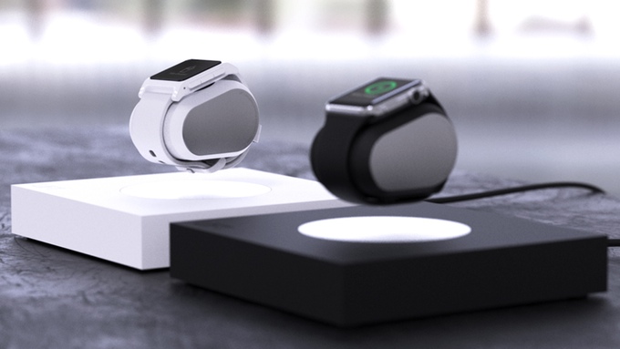 LIFT Levitates Your Apple Watch While Wirelessly Charging It [Video]