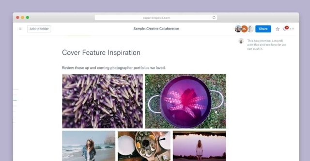 Dropbox Paper is Now in Open Beta [Download]