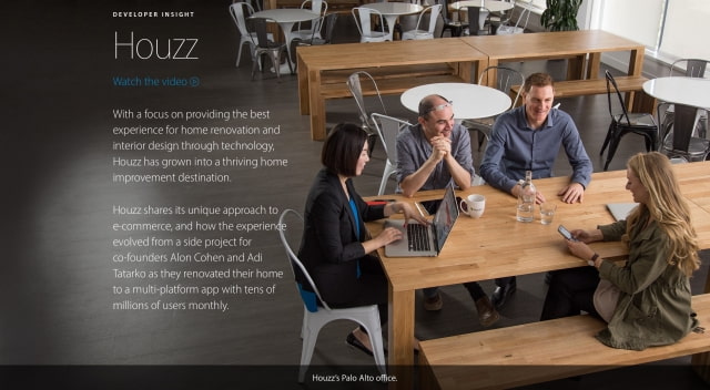 Apple Posts Profile on Houzz: &#039;Creating A Great Commerce Experience&#039; [Video]