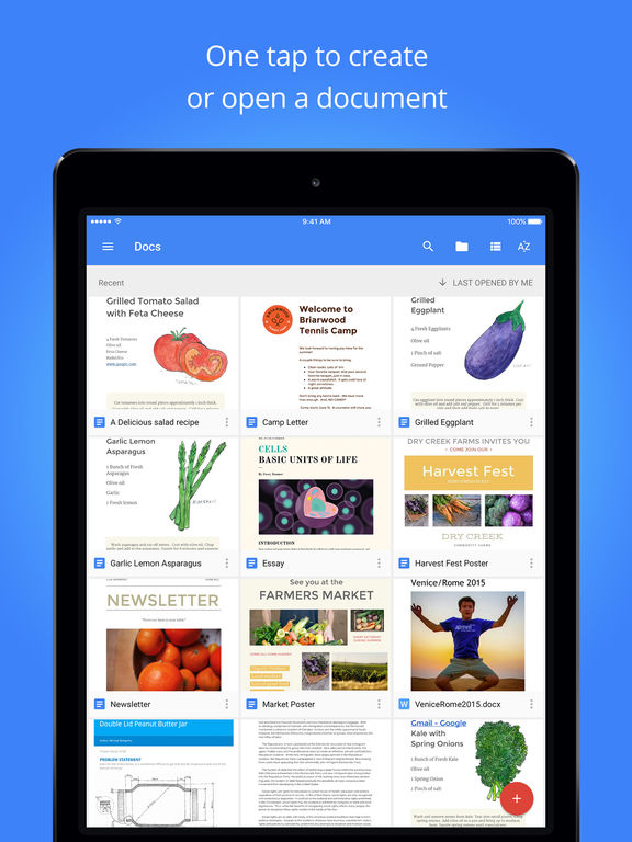 Google Docs, Sheets, and Slides Get Split Screen Multitasking Support for iPad