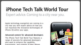 iPhone Tech Talk World Tour