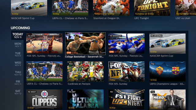 FOX Sports GO App Launched for Apple TV, Lets You Watch 4 Live Video Feeds at Once