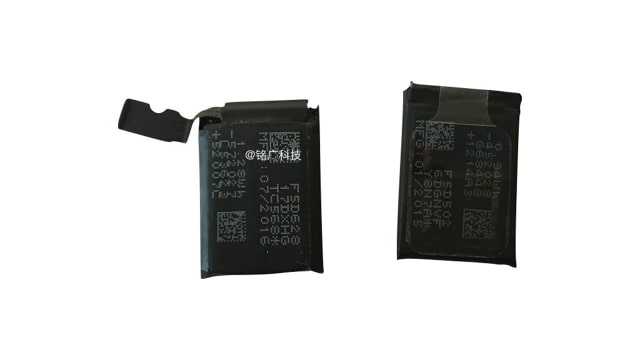 Purported Apple Watch 2 Battery Has Increased Capacity