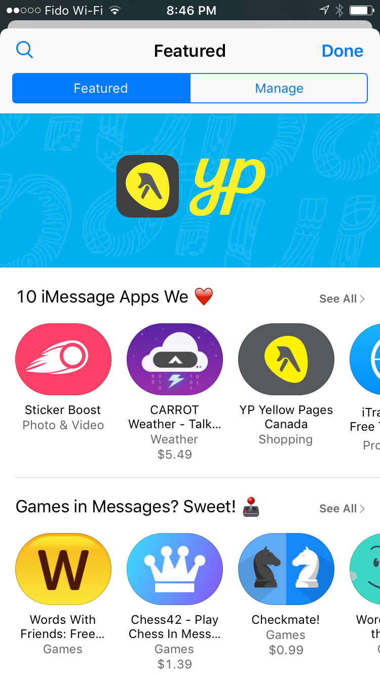 Apple Launches iMessage App Store Ahead of iOS 10