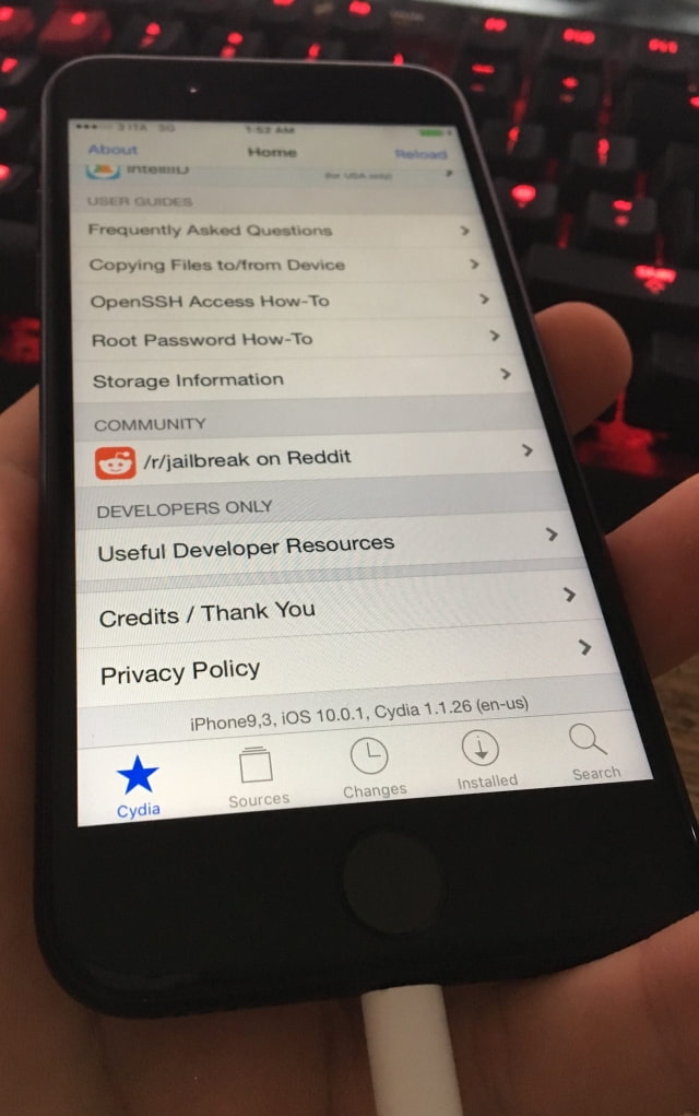 The iPhone 7 Has Been Jailbroken! [Photo]