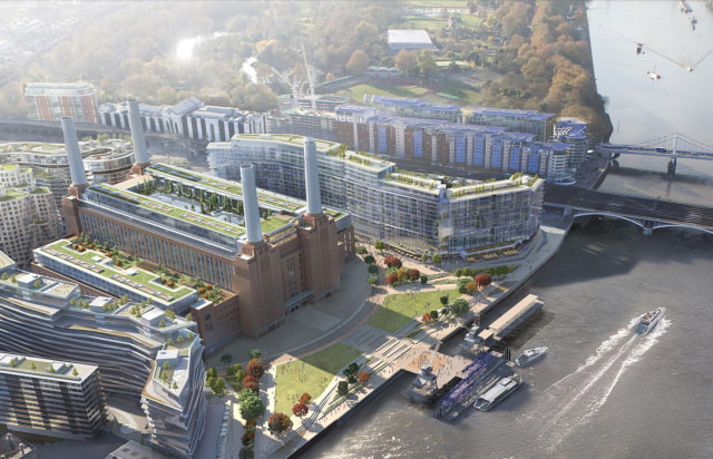 Apple to Move London Employees to &#039;Spectacular&#039; New Headquarters at Battersea Power Station