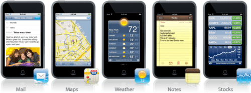 Five New Apps for the iPod touch