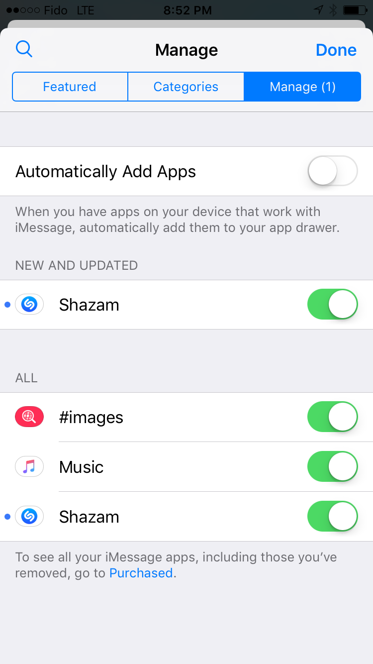 You Can Now Shazam Songs From Within Messages
