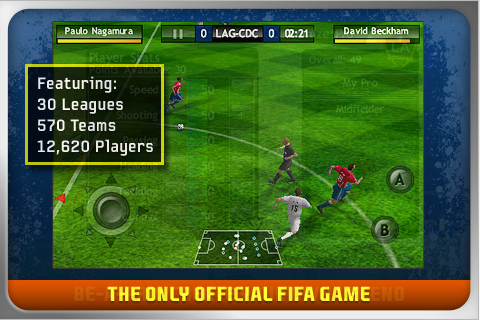 FIFA 10 para el iPhone agrega soporte para multijugador via Bluetooth