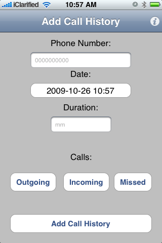 AddCallHistory Lets You Fake Your iPhone Call History
