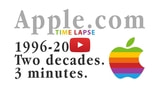 Apple.com Homepage Time Lapse: 2 Decades in 3 Minutes [Video]