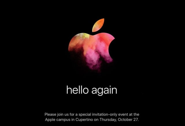 Live Blog of Apple&#039;s October 2016 &#039;Hello Again&#039; Mac Event