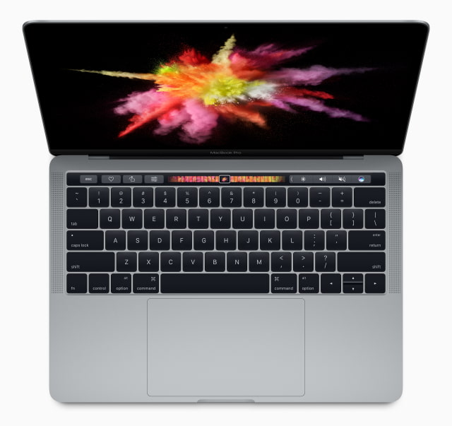 Apple Unveils New MacBook Pro With Retina Touch Bar