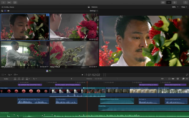 Apple Releases Final Cut Pro X 10.3 With New Interface, Magnetic Timeline 2, More [Download]