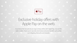 Apple Announces Exclusive Holiday Offers With Apple Pay on the Web