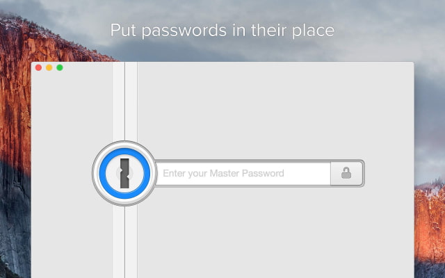 1Password Gets Touch Bar and Touch ID Support on the New MacBook Pro