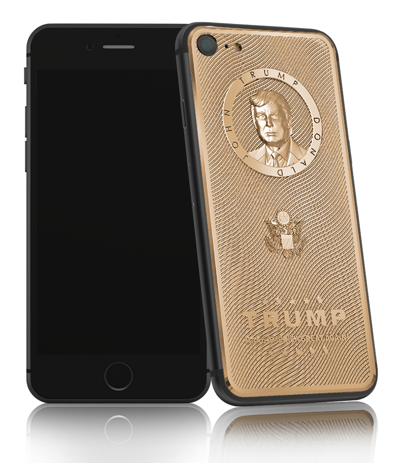 Gold Plated Donald Trump iPhone 7 Costs Over $3000 [Photo]