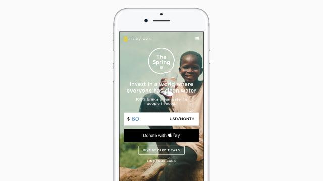 You Can Now Donate to Nonprofits via Apple Pay