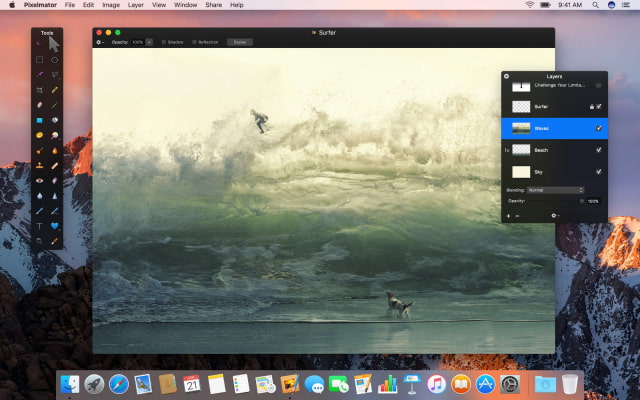 Pixelmator Update Brings Support for macOS Sierra, MacBook Pro Touch Bar, Tabs, More