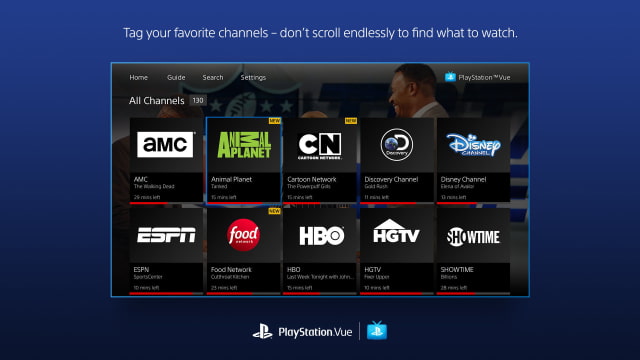 PlayStation Vue Launches on the Apple TV