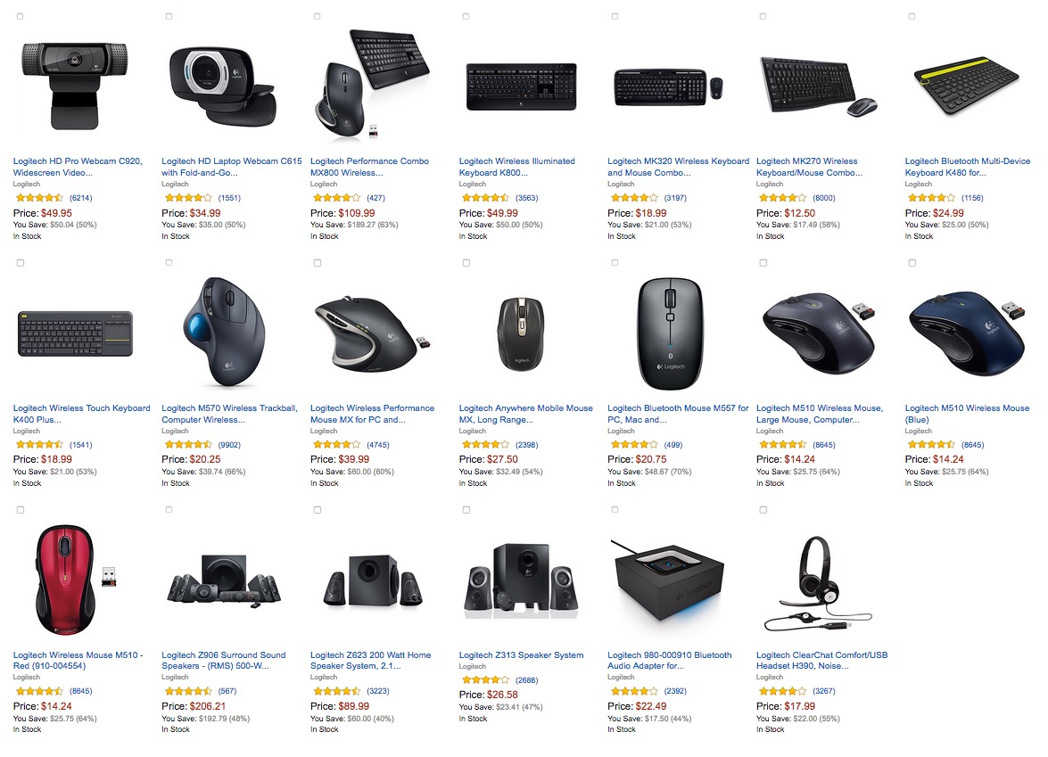 Logitech Speakers, Keyboards, and Other Accessories Up to 70% Off Today Only [Deal]