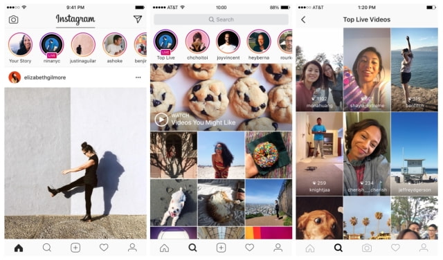 Instagram Announces Live Video for Stories, Disappearing Photos and Video in Instagram Direct