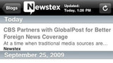 Newstex Launches Content Distribution System