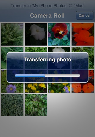 Wireless Transfer of Photos to a Mac
