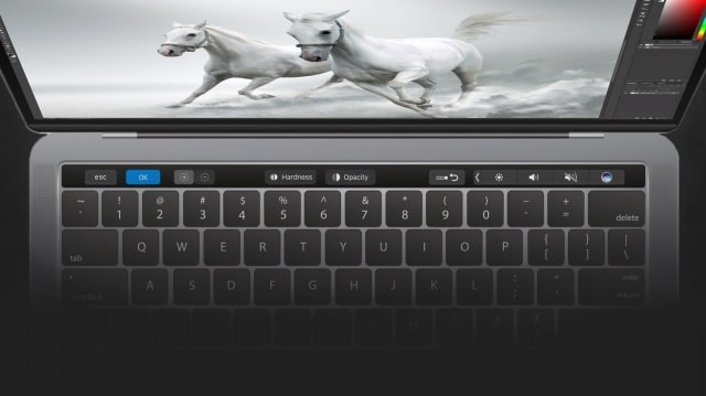 Adobe Photoshop Now Supports the New MacBook Pro Touch Bar