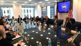 Apple CEO Tim Cook and Tesla CEO Elon Musk Meet Privately With Trump Following Tech Summit [Video]