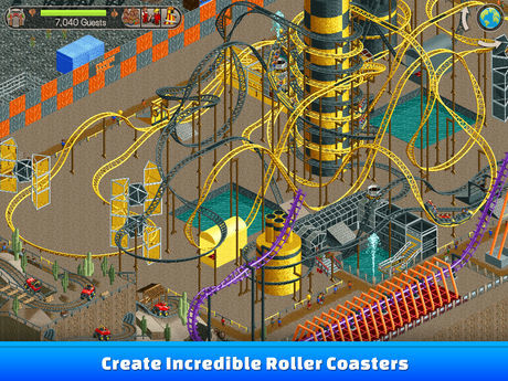 Atari Releases RollerCoaster Tycoon Classic for iOS