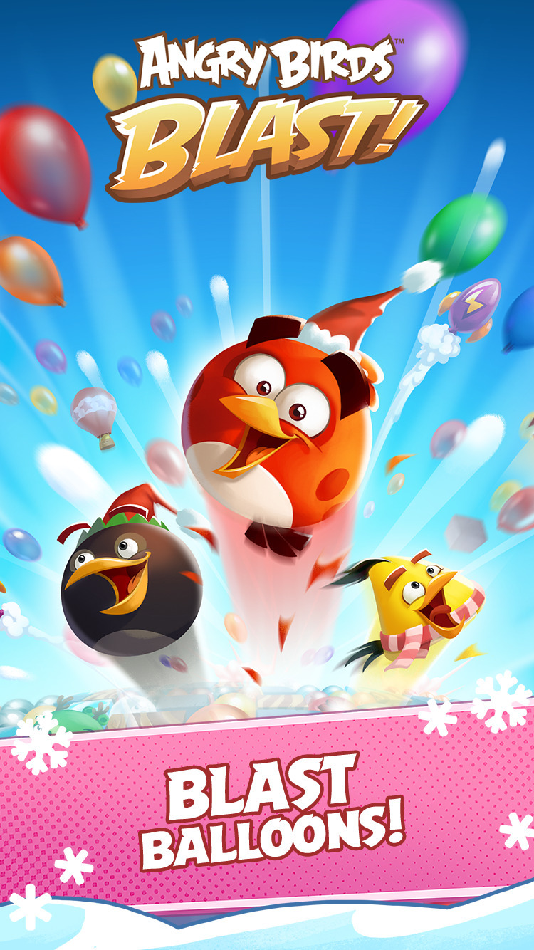 Rovio Releases Angry Birds Blast for iOS