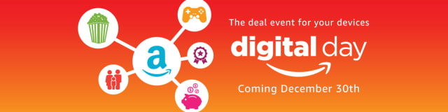 Amazon Announces &#039;Digital Day&#039; Sales Event on December 30th