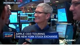 Tim Cook Takes Holiday Tour of NYSE, Says AirPods Are 'Runaway Success [Video]