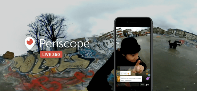 Twitter Launches Support for Live 360 Video on Periscope