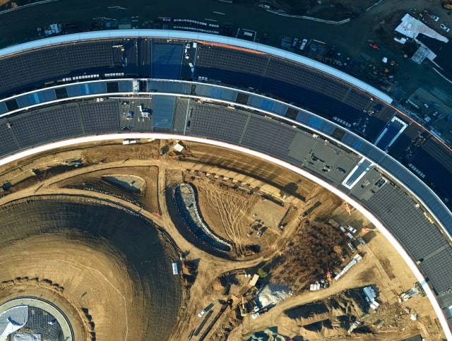 Check Out This Huge 1.7 Gigapixel Aerial Image of Apple Campus 2