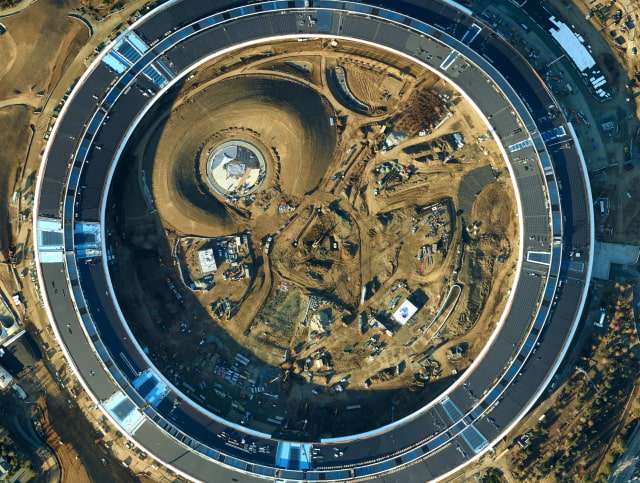 Check Out This Huge 1.7 Gigapixel Aerial Image of Apple Campus 2