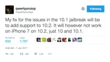 iOS 10.2 Jailbreak is Coming But It Won't Work for the iPhone 7