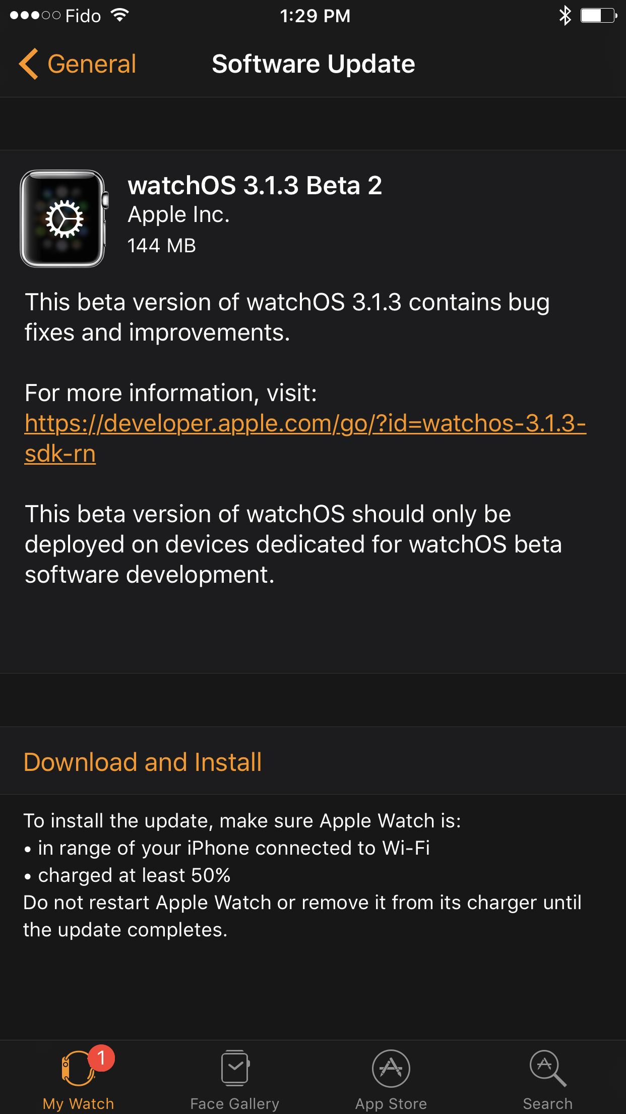 Apple Seeds watchOS 3.1.3 Beta 2 to Developers [Download]