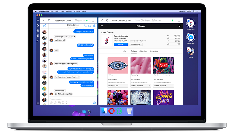 Opera Releases New &#039;Neon&#039; Concept Browser for Mac [Download]